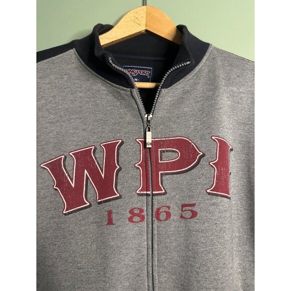 Men’s Size M WPI Worcester County College Sweater Vintage Y2K University Retro - Picture 5 of 6
